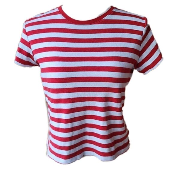 Bundle of 4 tops sleeveless short sleeve crew v ne - Picture 3 of 13